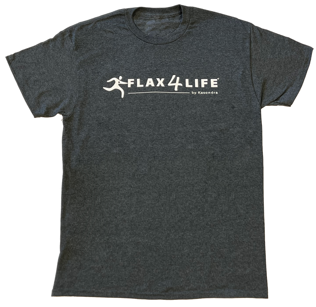 Picture of Flax4Life T-Shirt Dark Grey Unisex