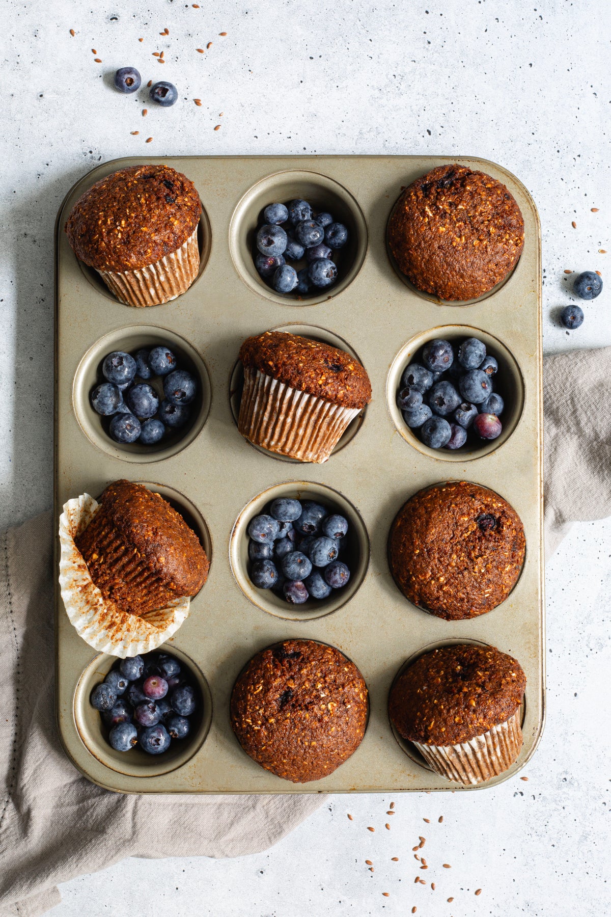 Flax4Life Blueberry Muffins