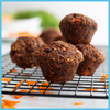 No Sugar Added Carrot Raisin Mini Muffins