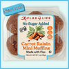 No Sugar Added Carrot Raisin Mini Muffins