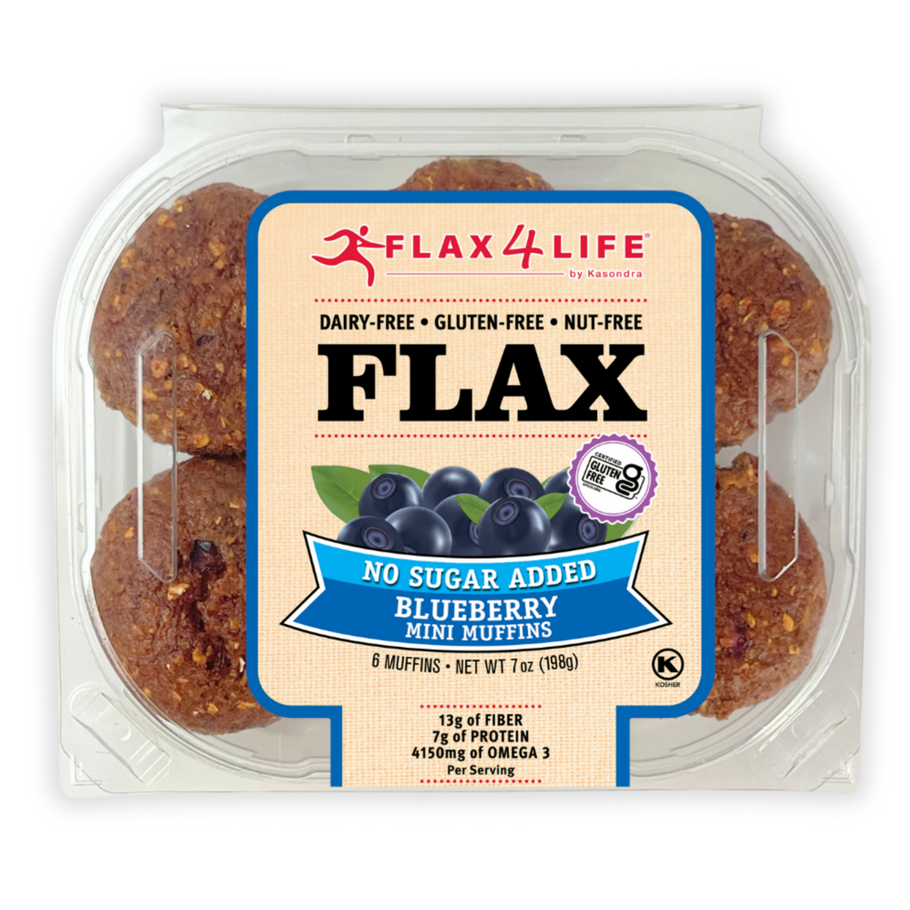 Picture of No Sugar Added Blueberry Mini Muffins
