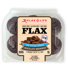 No Sugar Added Chocolate Brownies