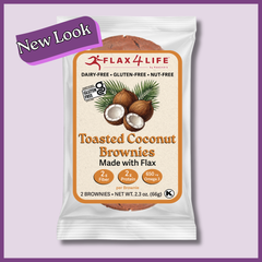 Single Serve Toasted Coconut Brownies-Case