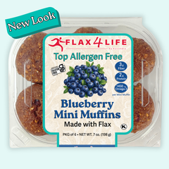 Top Allergen Free Blueberry Mini Muffins