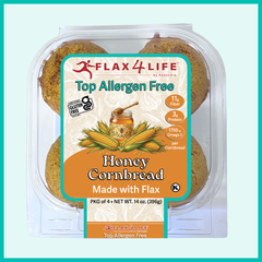 Top Allergen Free Honey Cornbread-4 ct