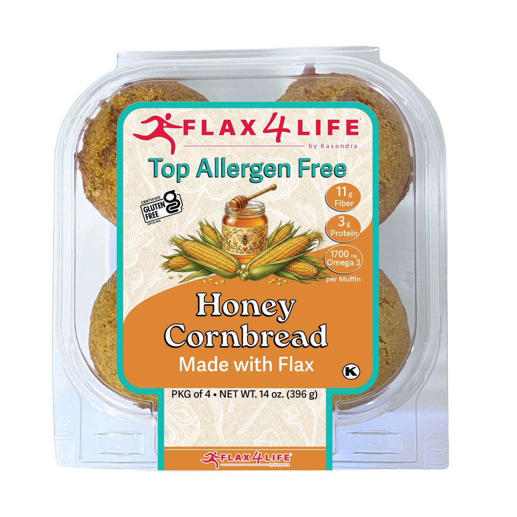 Picture of Top Allergen Free Honey Cornbread-4 ct
