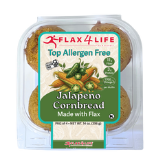 Top Allergen Free Jalapeno Cornbread-4 ct
