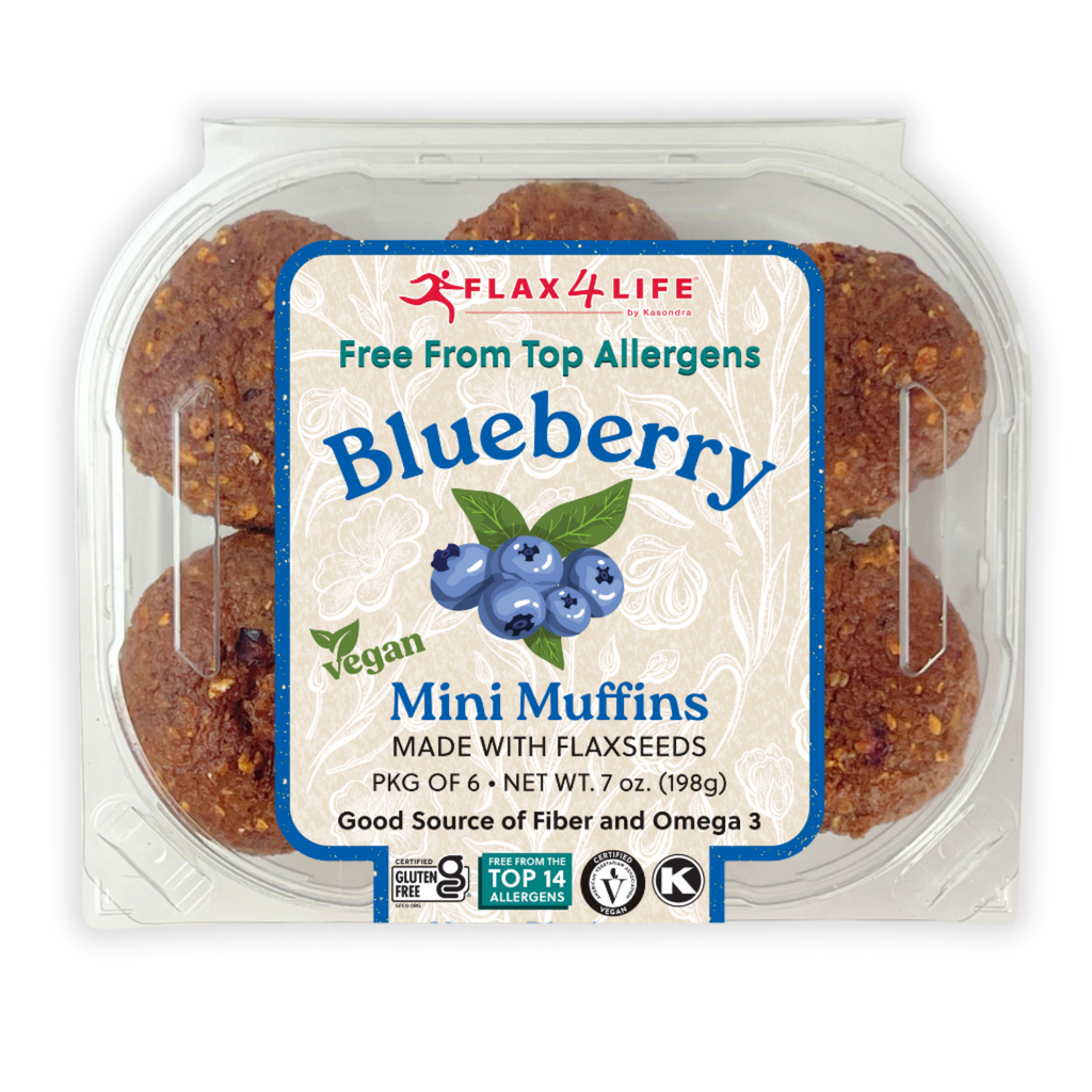 Picture of Vegan Blueberry Mini Muffins